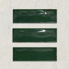 Curated Little Bricks Gloss Green 5cm x 15cm - Out