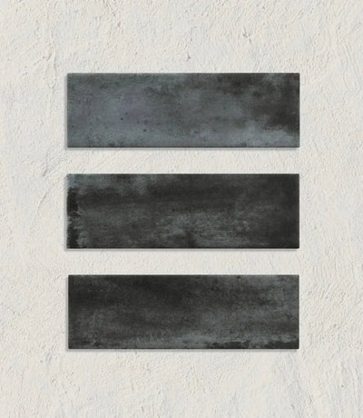 curated little bricks matt graphite 5cm x 15cm out