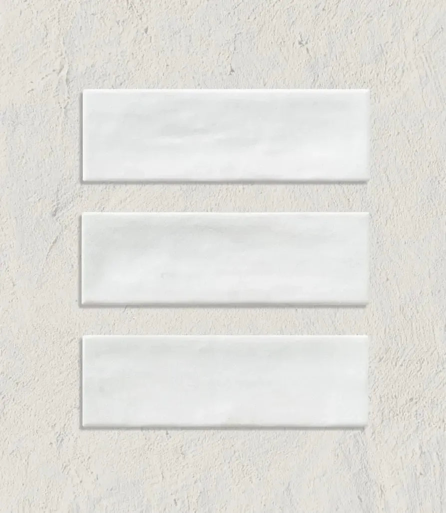 Curated Little Bricks Matt White 5cm x 15cm - Out