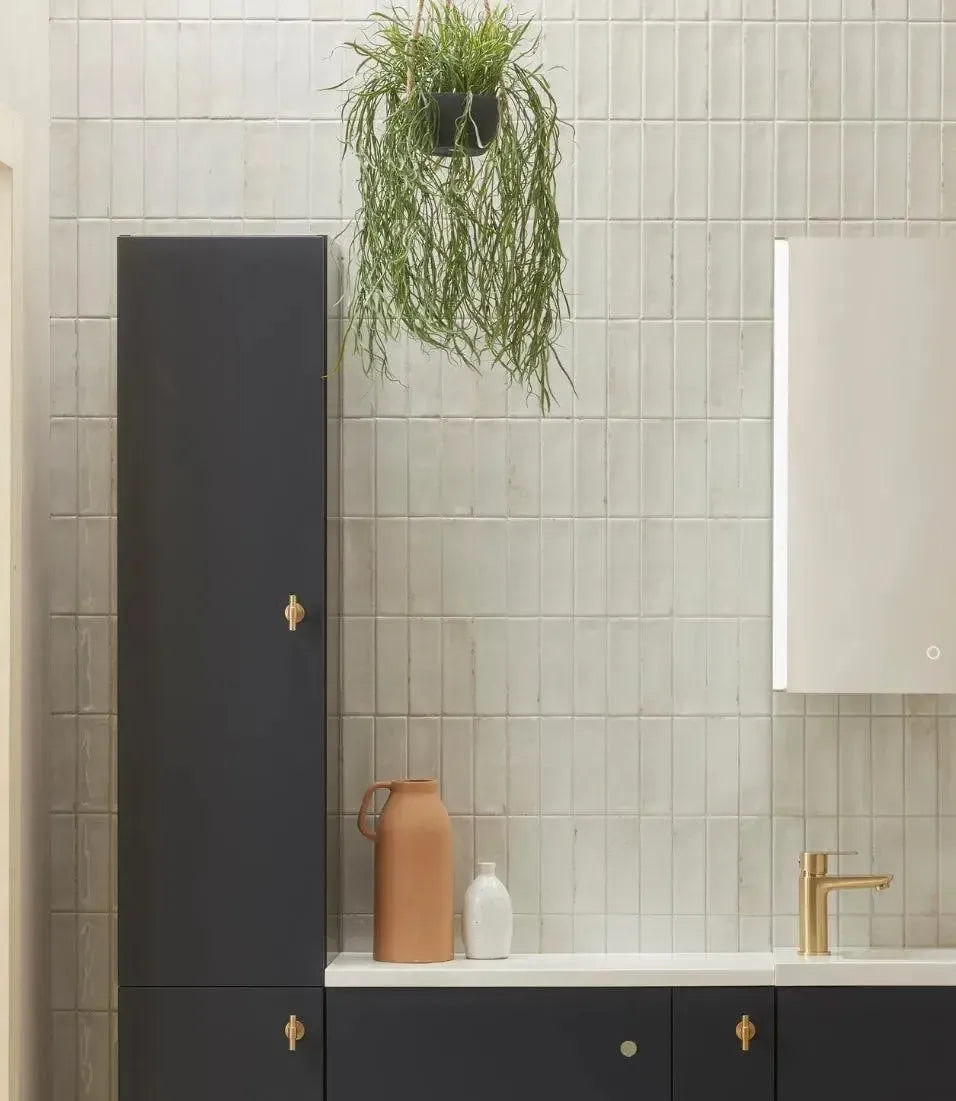 Matte White Subway Tiles | Little Bricks | Baked Tiles