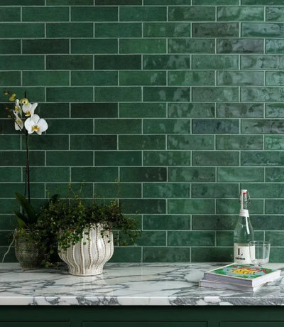 little italy green 6 5cm x 20cm