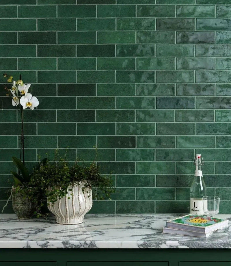 little italy green 6 5cm x 20cm