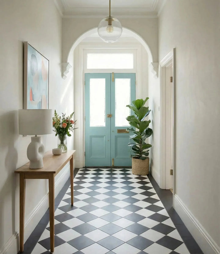 London-Town-Plain-White-20cm-x-20cm | floor tiles