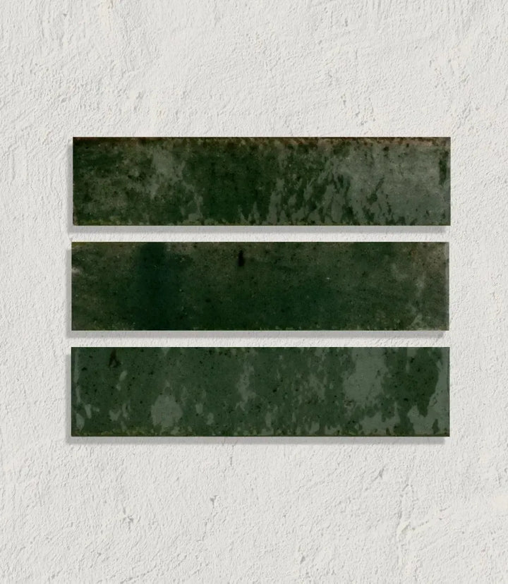 Lustrous Nouveau Alligator Green 23.7cm x 5.7cm