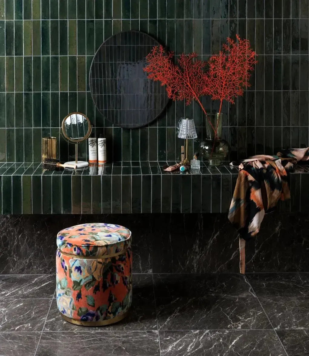 Lustrous Nouveau Alligator Green 23.7cm x 5.7cm