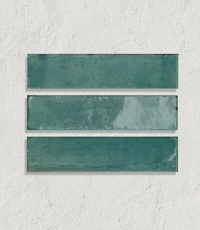 lustrous nouveau turquoise 23 7cm x 5 7cm