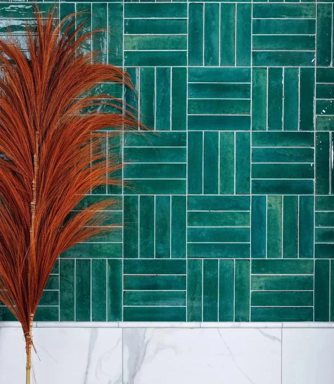 Lustrous Nouveau Turquoise 23.7cm x 5.7cm