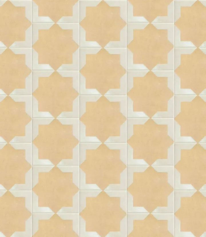 madinat cotto star porcelain 15cm x 15cm