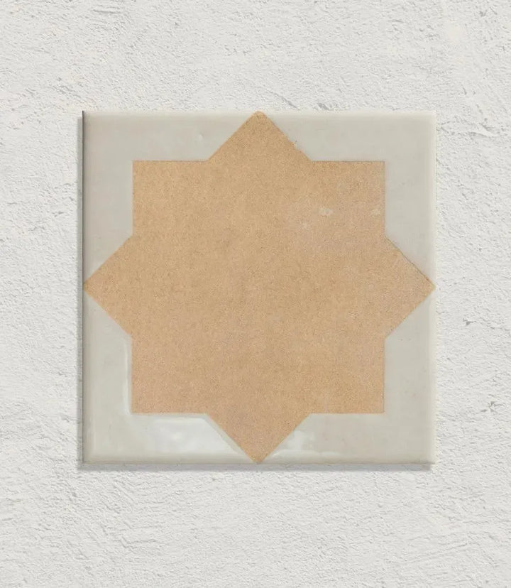 Madinat Cotto Star Porcelain 15cm x 15xm