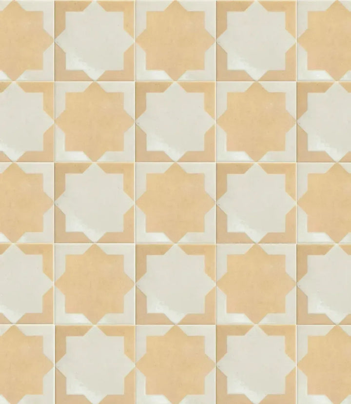 Madinat Cotto Star Porcelain 15cm x 15xm