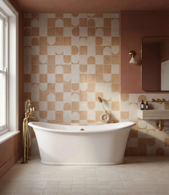 madinat white arches porcelain 15cm x 15cm