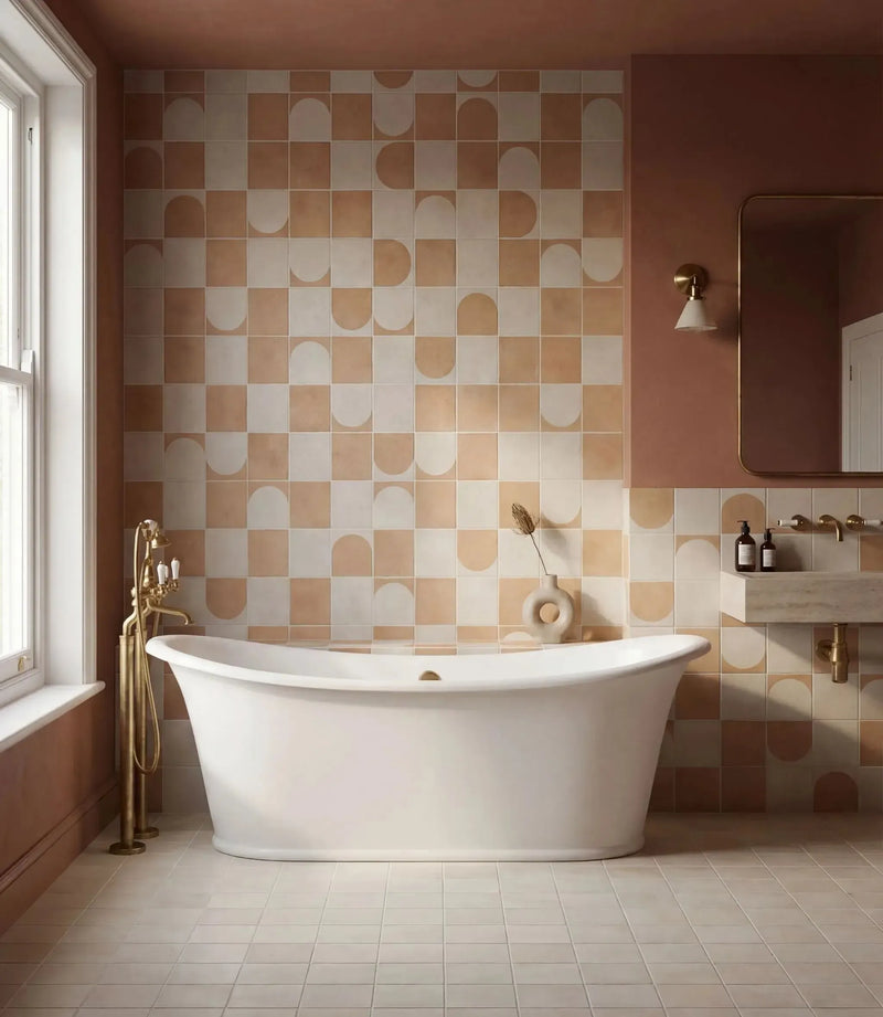 madinat white arches porcelain 15cm x 15cm