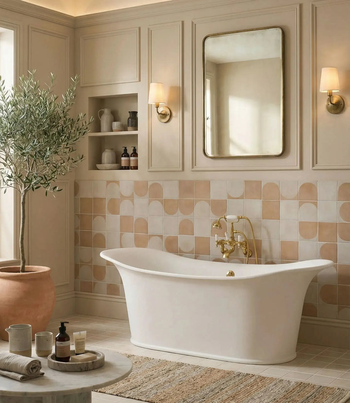 Madinat-White-Arches-Porcelain-15cm-x-15cm, Madinat-White-Matt-Porcelain-15cm-x-15xm, Madinat-Cotto-Matt-Porcelain-15cm-x-15xm, Madinat-Cotto-Arches-Porcelain-15cm-x-15xm