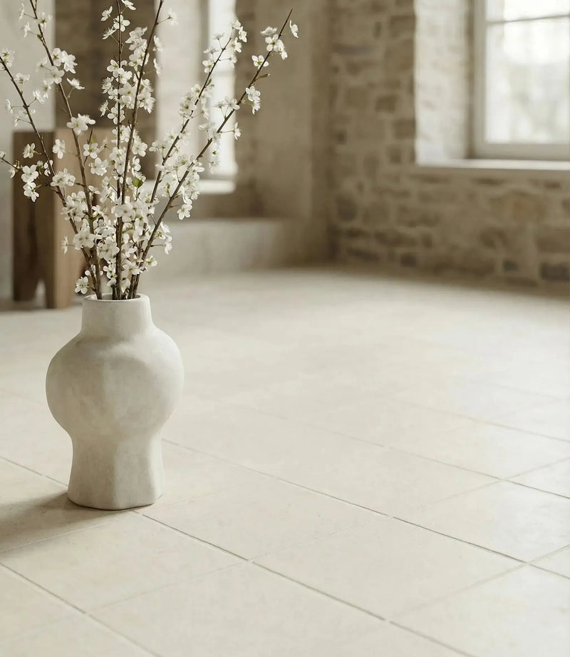 madinat white matt porcelain 15cm x 15cm
