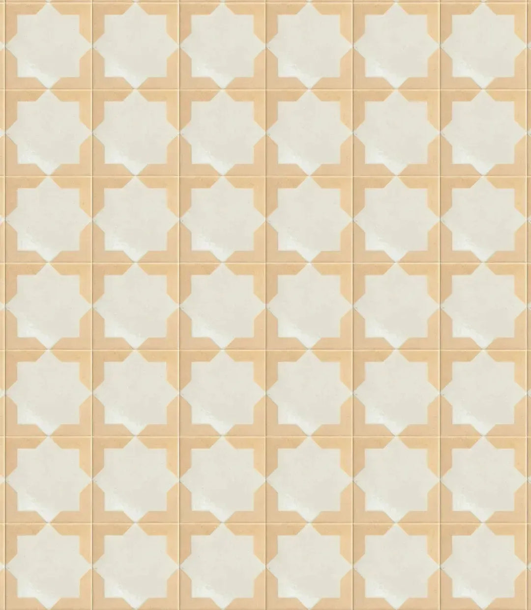 madinat white star porcelain 15cm x 15cm