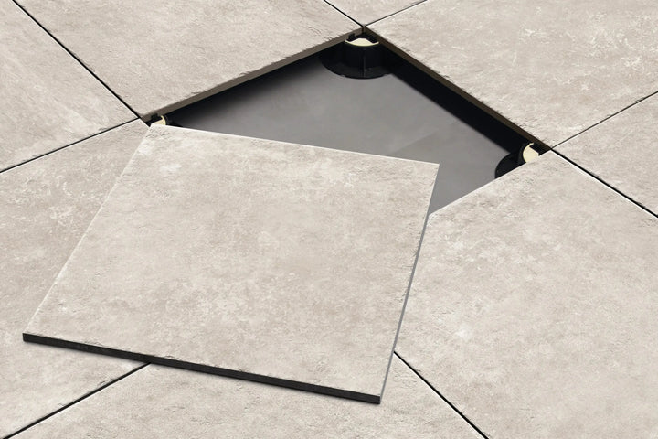 20mm Thick Manor House Antique Limestone Beige paving 80cm x 80cm