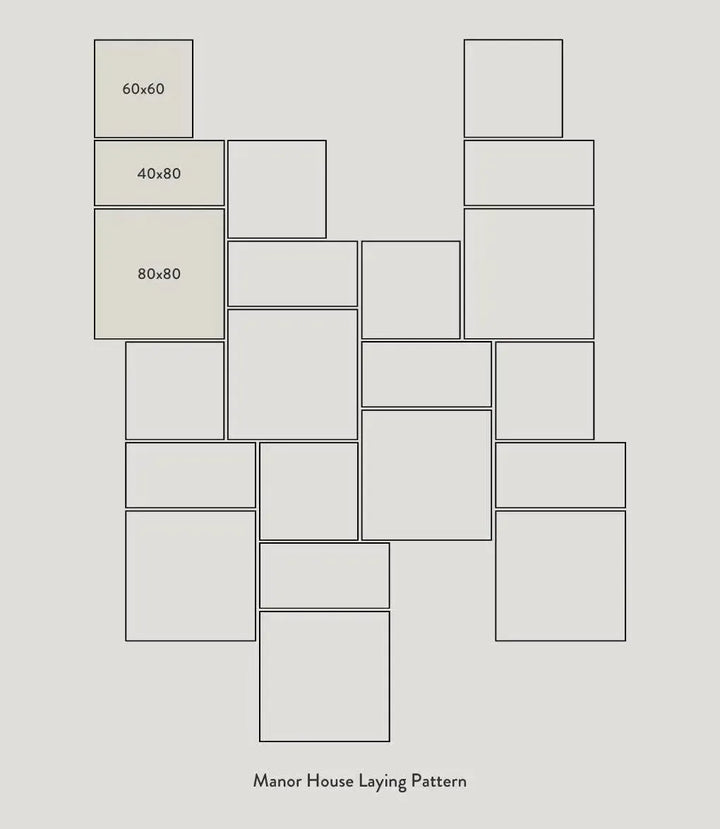 manor house antique limestone beige 40cm x 80cm