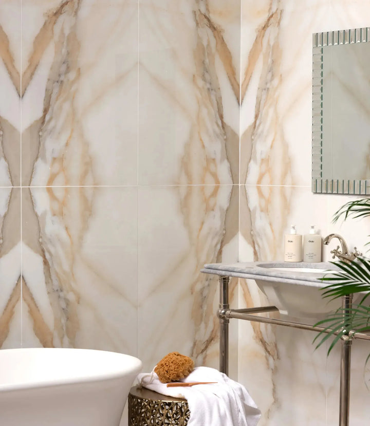 Marble Lux Calacatta Decor A 60cm x 120cm