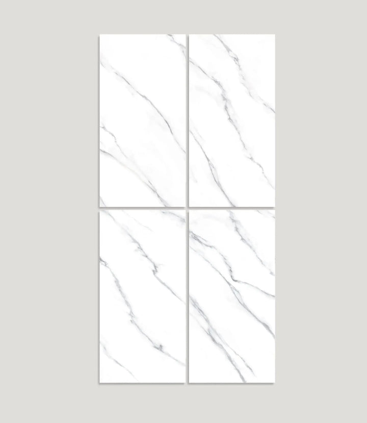 Marble Lux Statuario 60cm x 120cm - Clearance