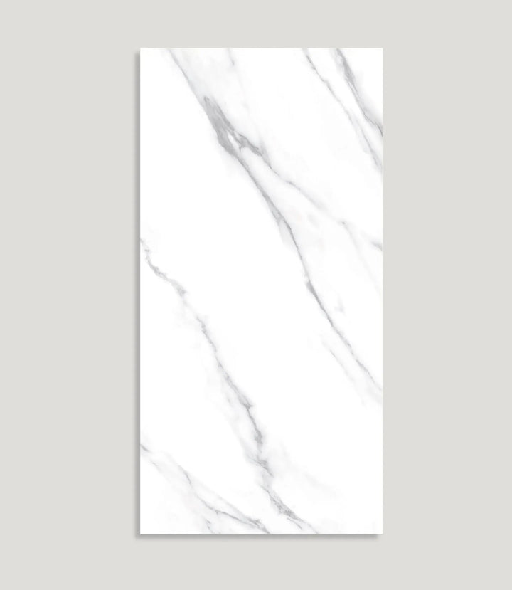 Marble Lux Statuario Decor B 60cm x 120cm - Clearance
