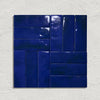 Marrakesh Brick Blue Gloss 5cm x 15cm