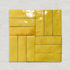 Marrakesh Brick Lemon Gloss 5cm x 15cm