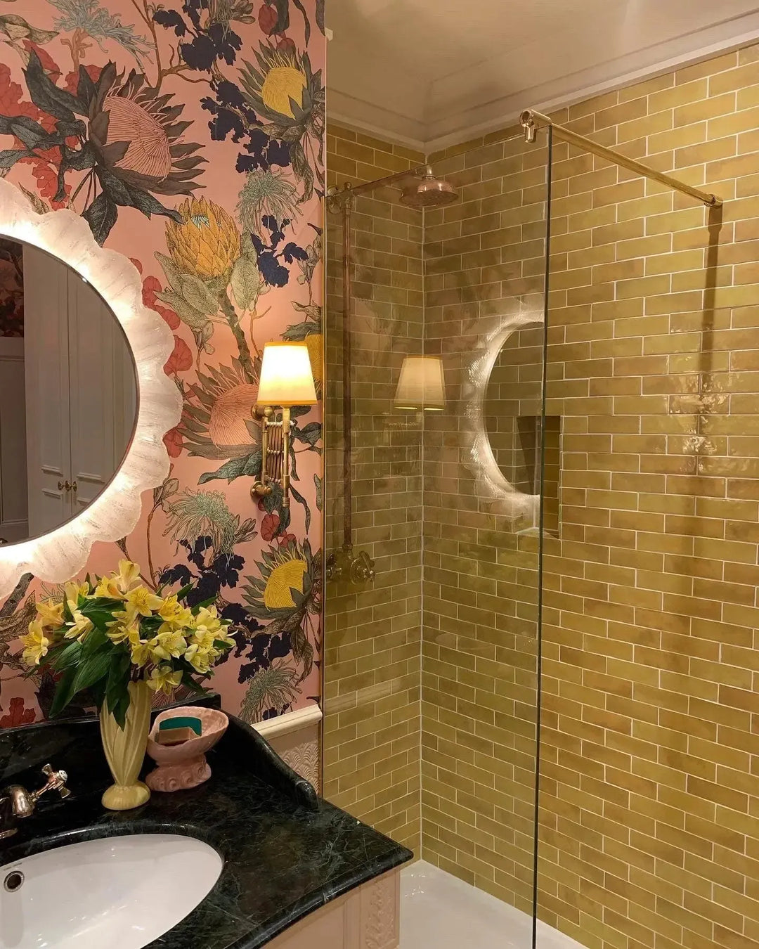 Marrakesh Brick Lemon Gloss 5cm x 15cm