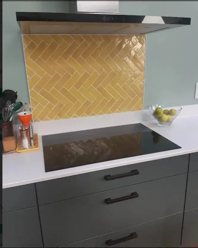 Marrakesh Brick Lemon Gloss 5cm x 15cm