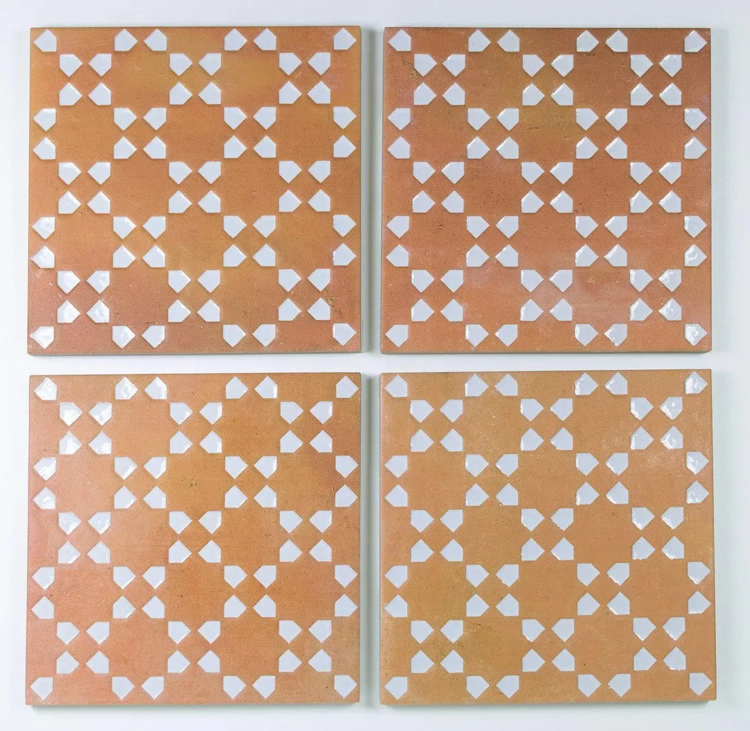 marrakesh square decor dark amp amp white matt 15cm x 15cm out