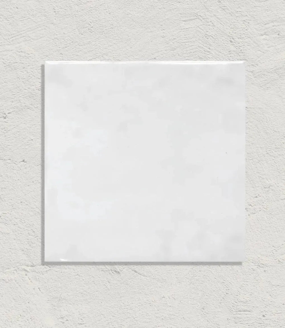 Marrakesh Square White Gloss 15cm x 15cm
