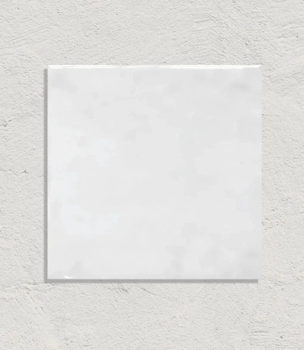 Marrakesh Square White Gloss 15cm x 15cm