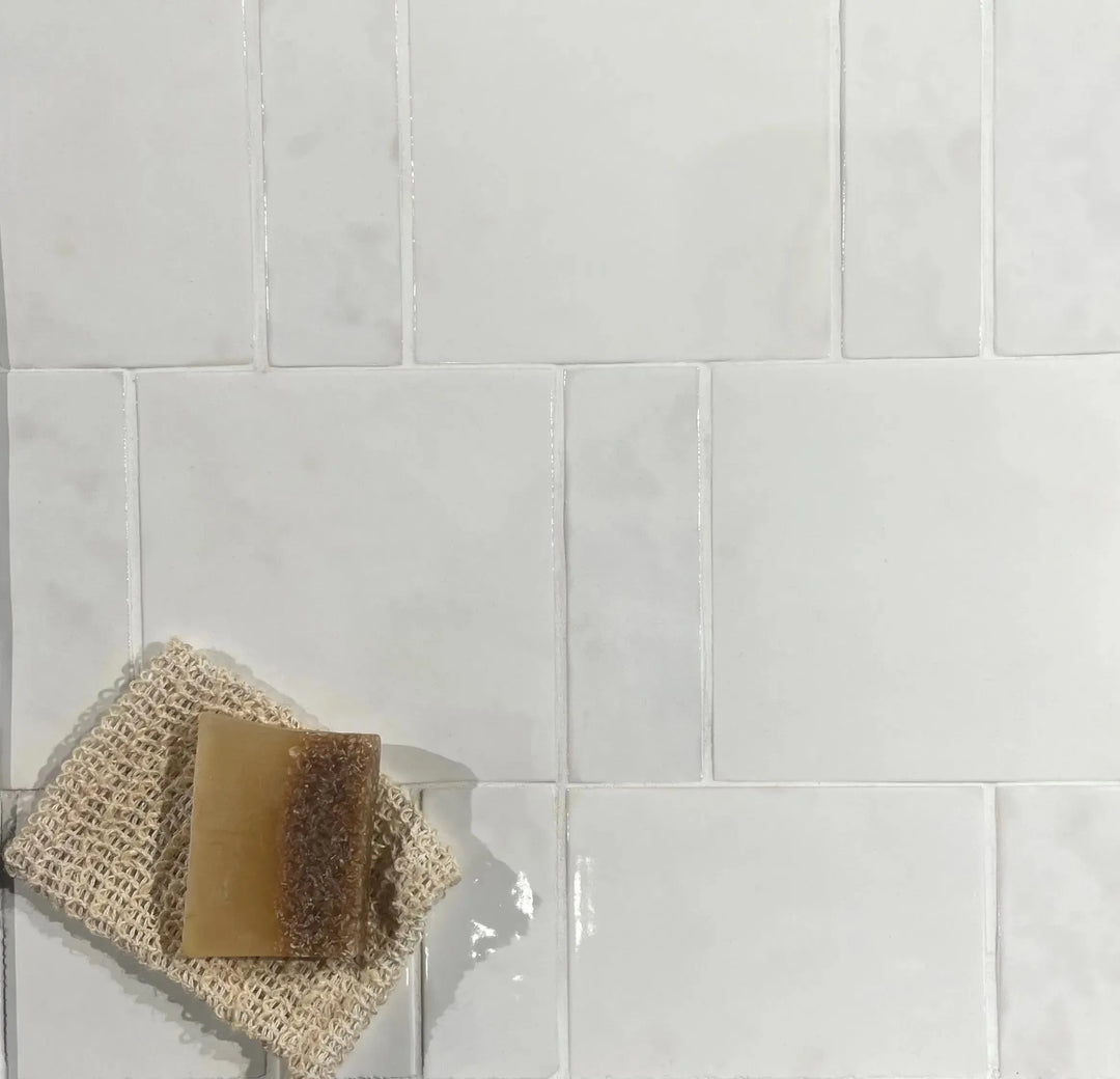 Marrakesh Square White Gloss 15cm x 15cm