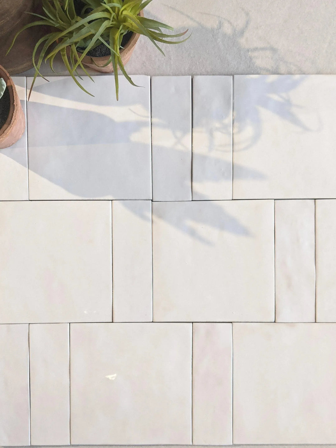 Marrakesh Square White Gloss 15cm x 15cm