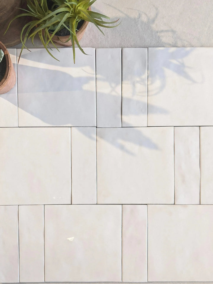 Marrakesh Square White Gloss 15cm x 15cm