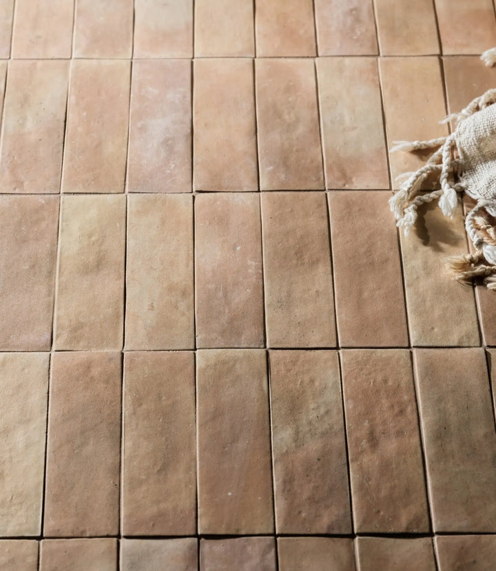 Marrakesh Terracotta Brick Light Matt 5cm x 15cm