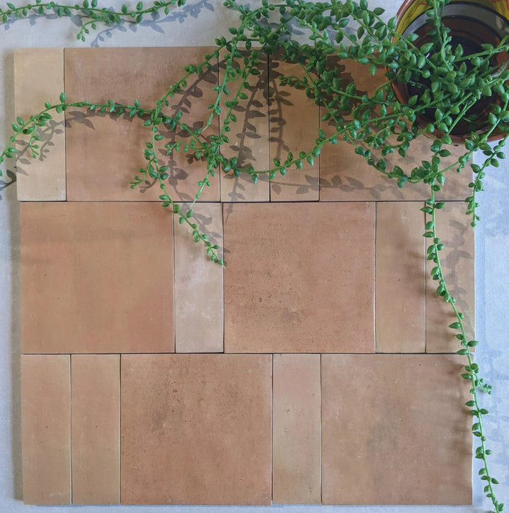 Marrakesh Terracotta Brick Light Matt 5cm x 15cm - Out