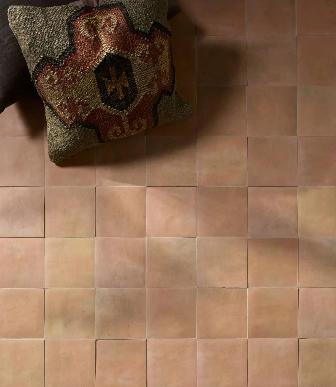 marrakesh terracotta square dark matt 15cm x 15cm