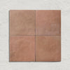 Marrakesh Terracotta Square Dark Matt 15cm x 15cm
