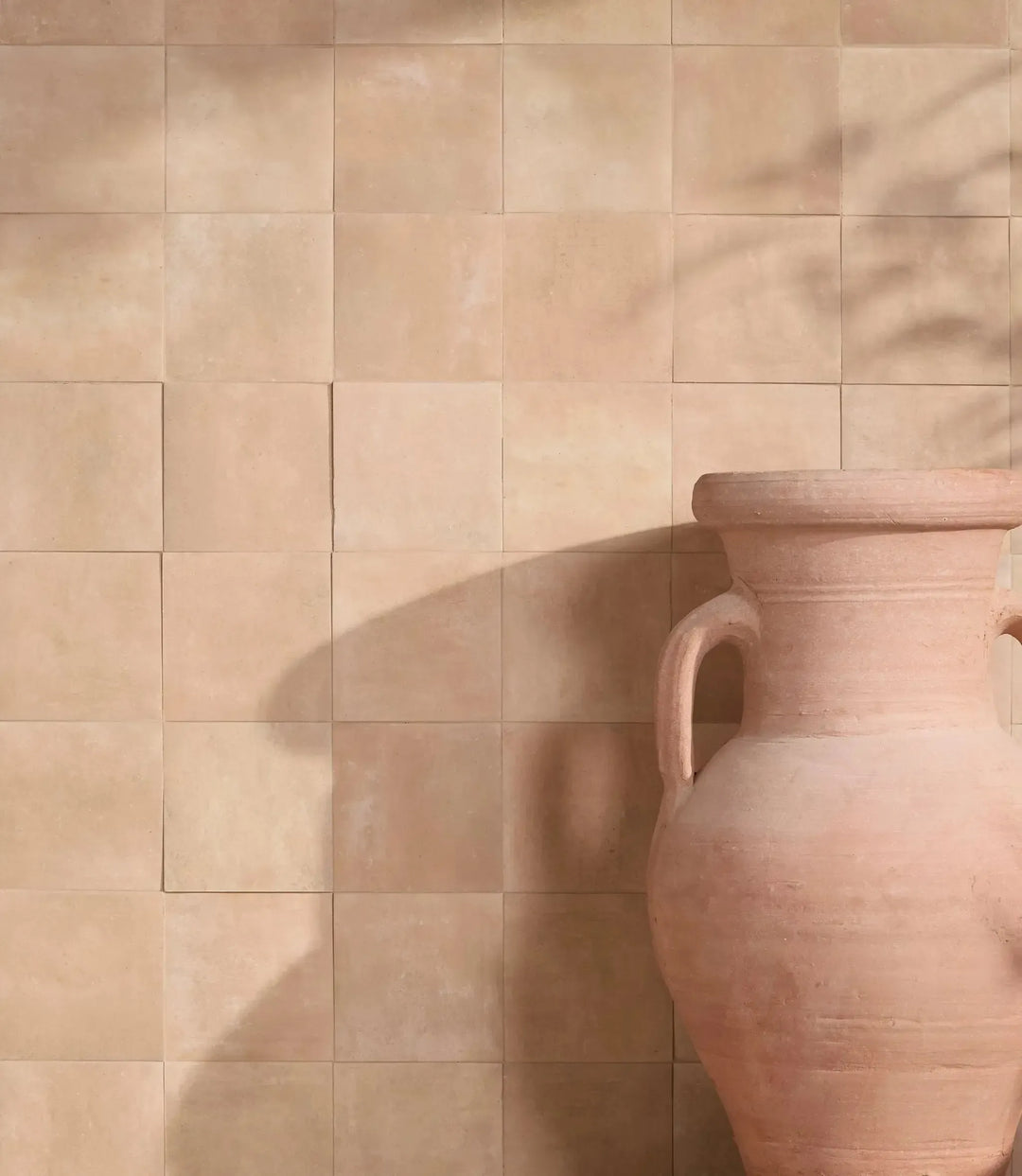 marrakesh terracotta square light matt 15cm x 15cm