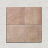 Marrakesh Terracotta Square Light Matt 15cm x 15cm