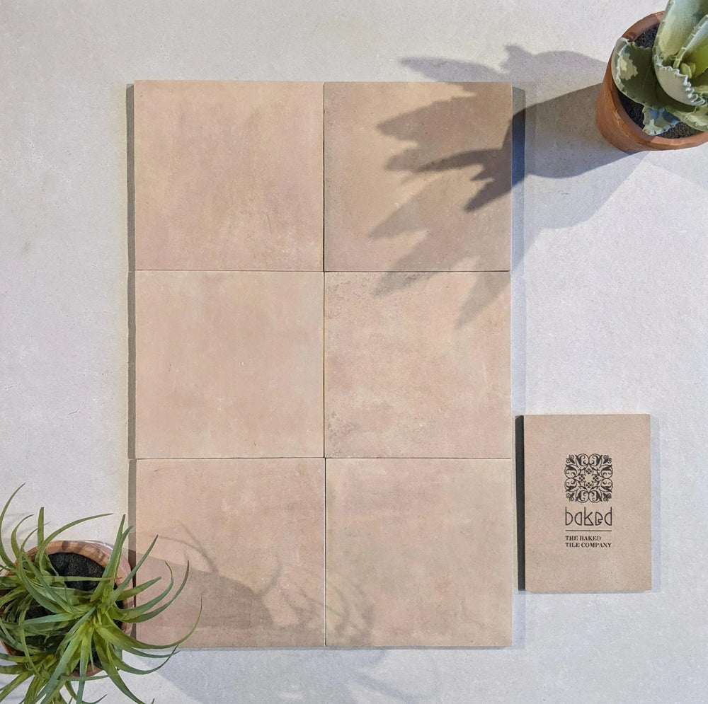 Marrakesh Terracotta Square Light Matt 15cm x 15cm - Out