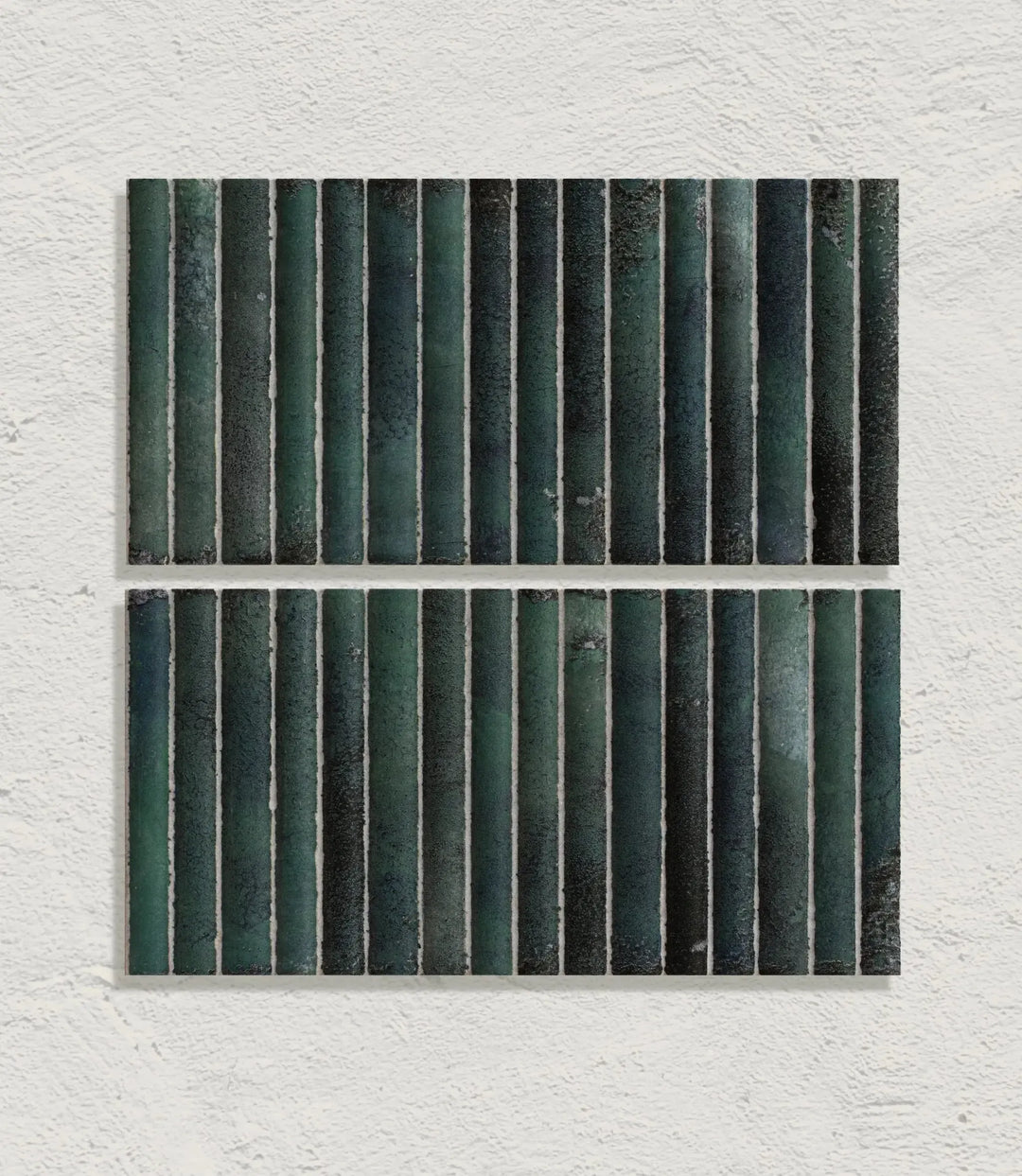 mercer fluted emerald 30cm x 15cm