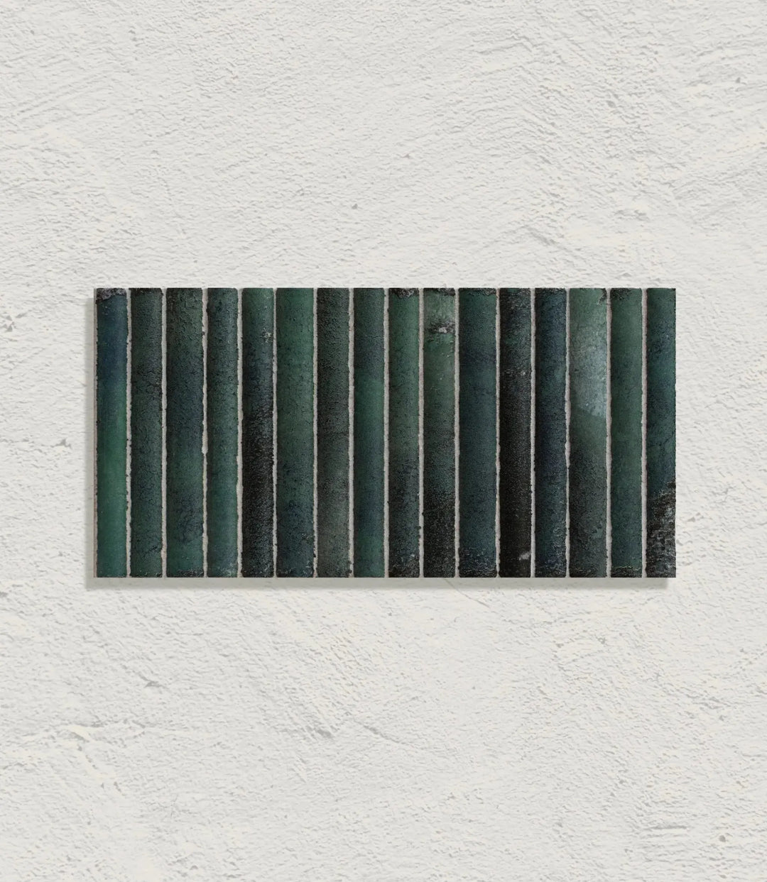 mercer fluted emerald 30cm x 15cm