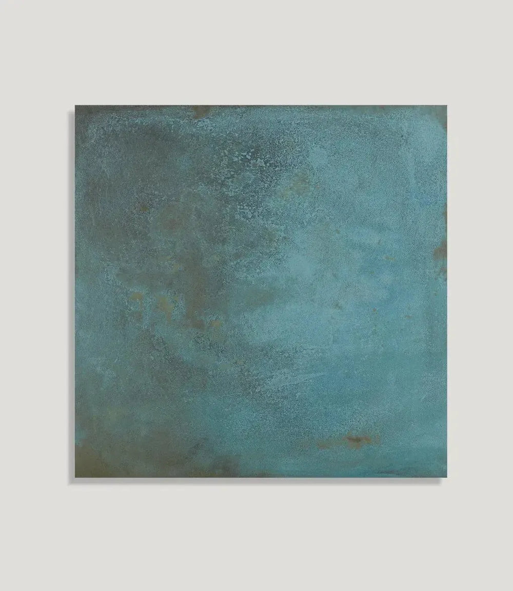 Curated Metal Work Verdigris 80cm x 80cm