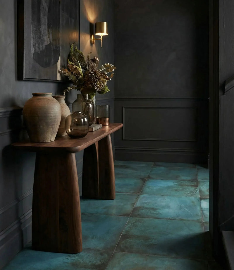 metal work verdigris 60cm x 60cm