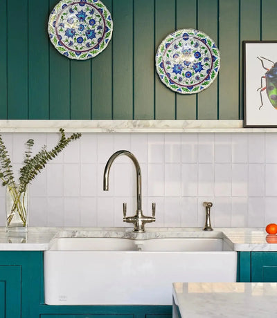 curated miami sands chalk white 10 x 20cm