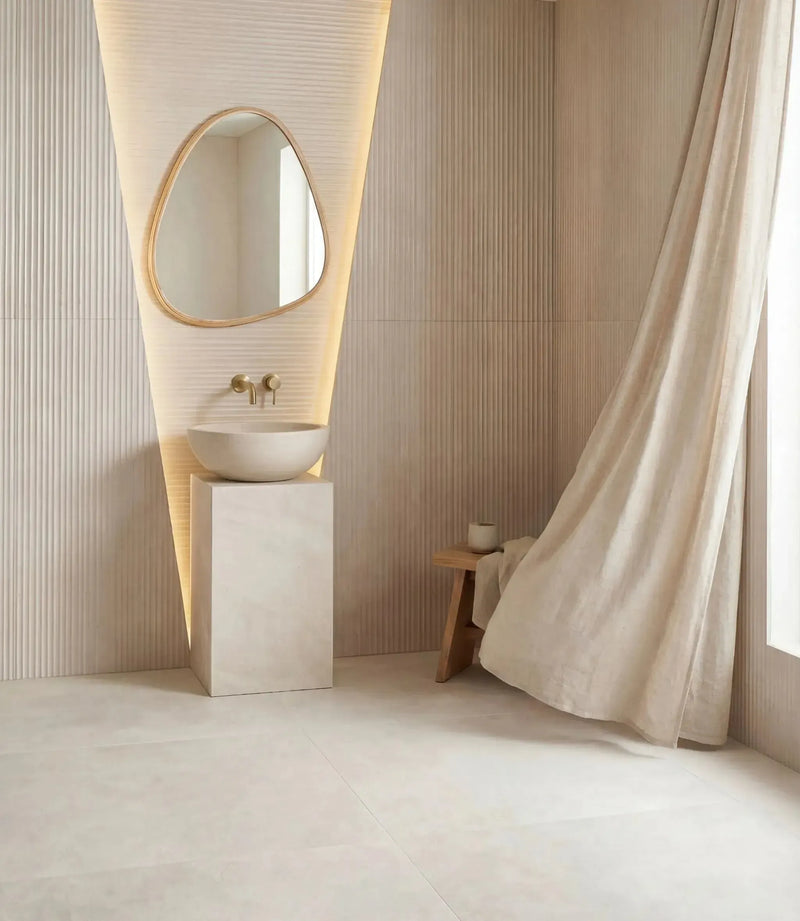 modul cement 90cm x 90cm wall tile