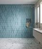 Muted Brick Aqua 28cm x 7cm
