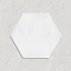 Curated Muted Hexagon Latte 16cm x 14cm