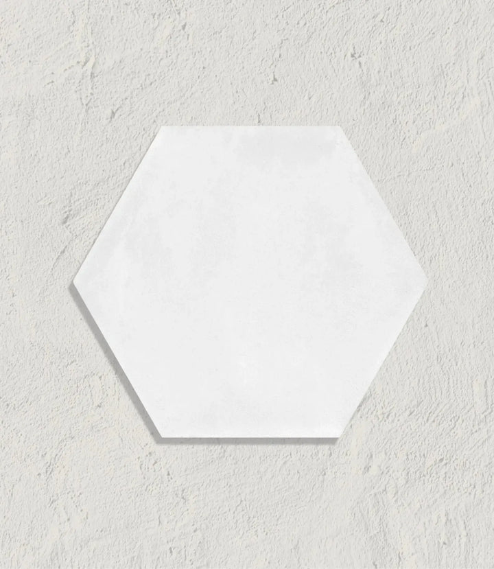 Curated Muted Hexagon Latte 16cm x 14cm
